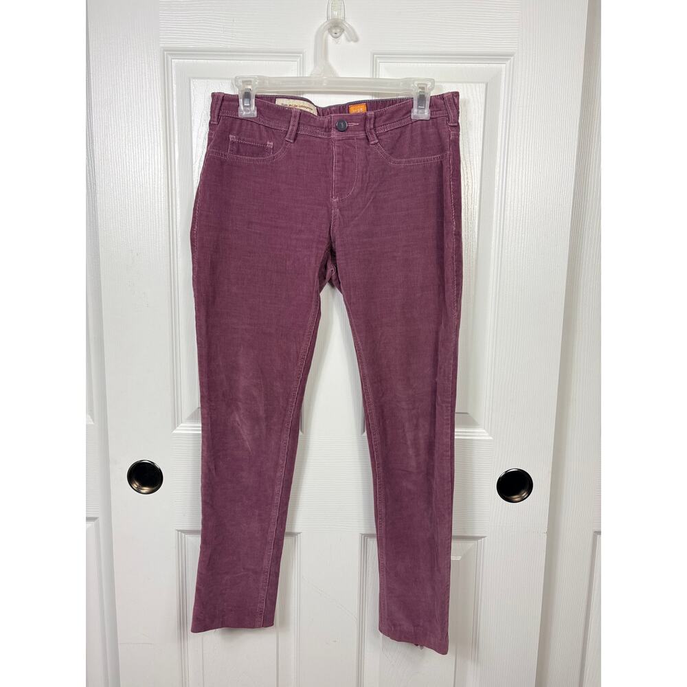 Pilcro and the Letterpress Women's Purple Corduroy Pants Size 28